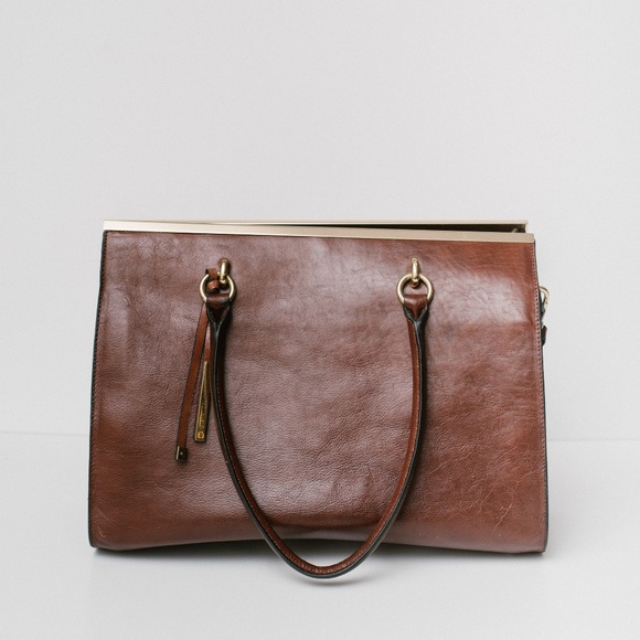 Wilsons Leather Brown Bag - Picture 4 of 5